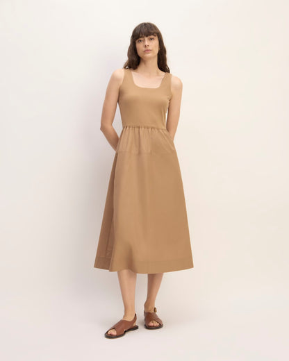 The Supima® Jersey Riviera Dress | Tiger's Eye