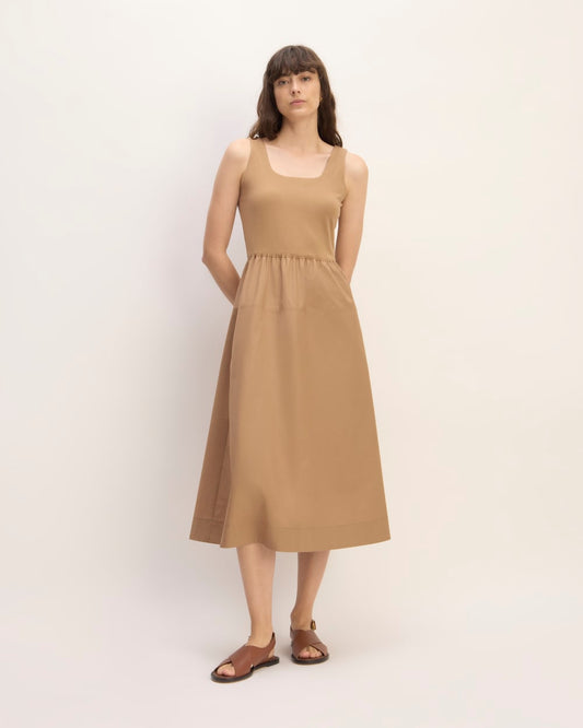 The Supima® Jersey Riviera Dress | Tiger's Eye