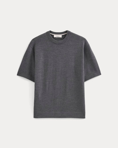 Ultrasoft Sweater Tee | Heather Mid Charcoal