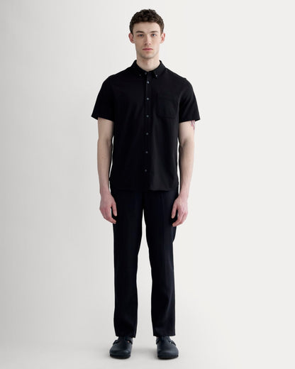 The Linen Trouser | Black