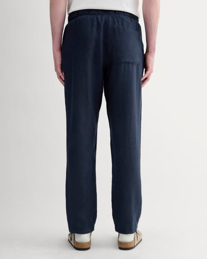 The Linen Easy Pant | Navy