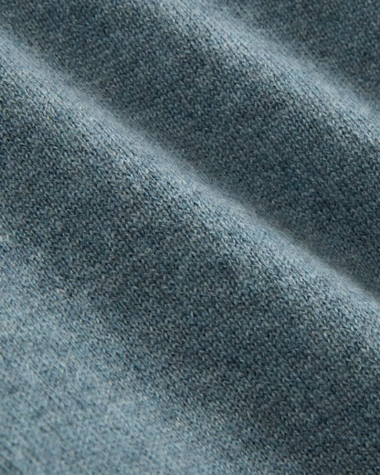 The Cashmere Crew | Denim Blue