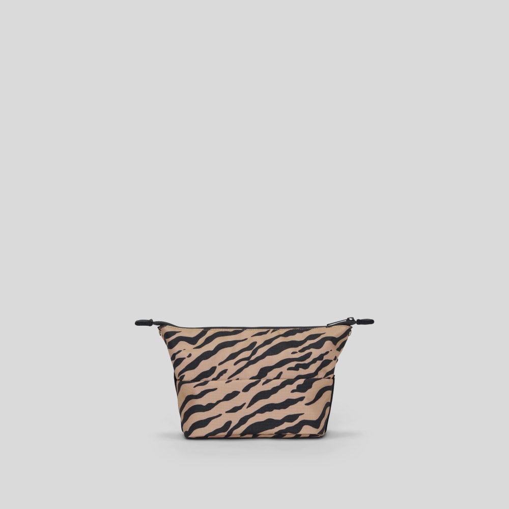 The ReNew Transit Catch-All Case | Tiger Stripe Toasted Coconut