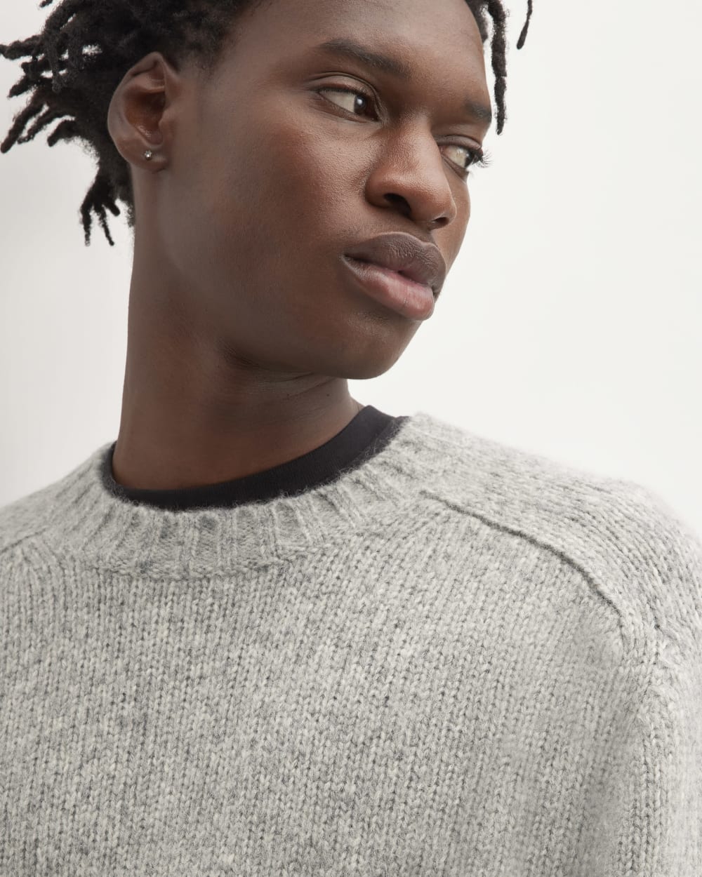 The Cloud Crewneck Sweater |  Heathered Grey