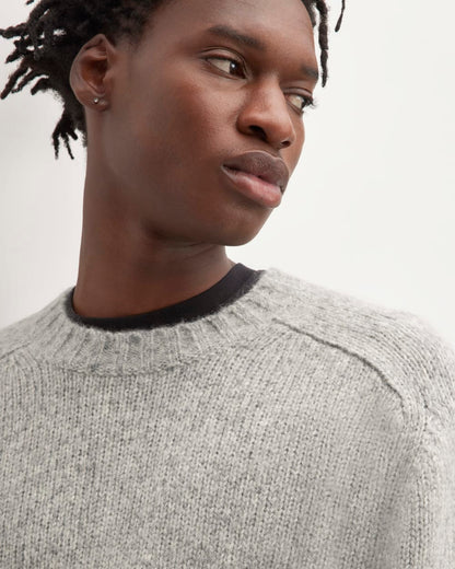 The Cloud Crewneck Sweater |  Heathered Grey