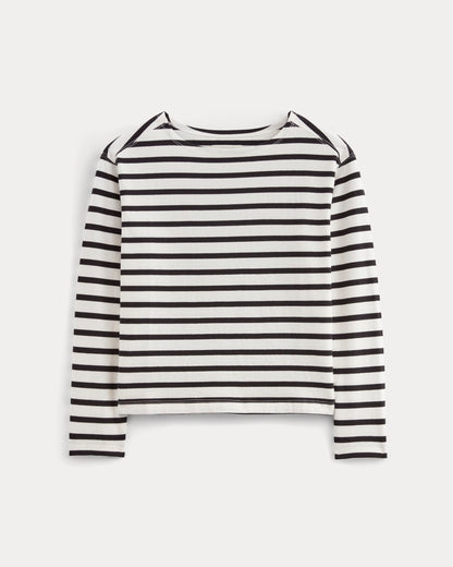 The Mariner Tee | Bone / Black