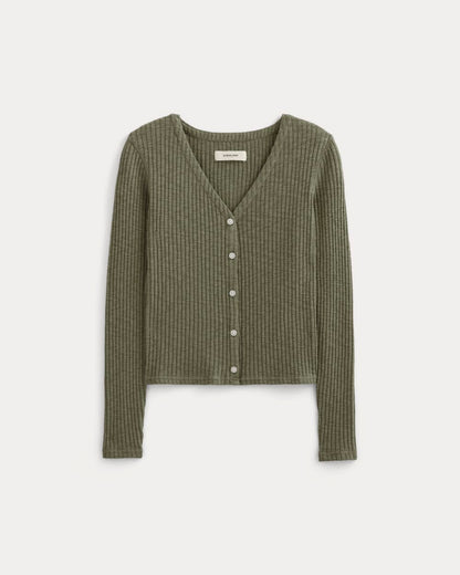 The Cozy Rib Cardigan | Kalamata