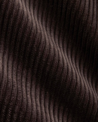 Wide Wale Corduroy Shirt | Dark Chocolate
