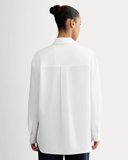 The Boyfriend Shirt in Ultrasoft Cotton | White