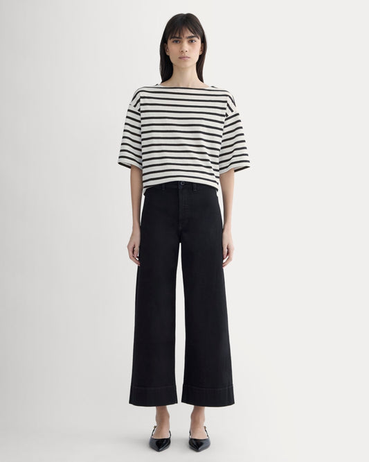 The Mariner Cropped Jean | Black