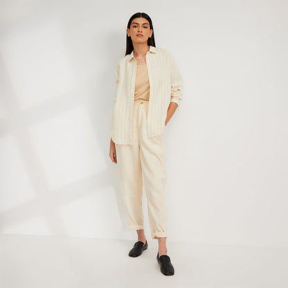 The Must-Have Shirt in Linen | Brazilian Sand / Canvas Tan
