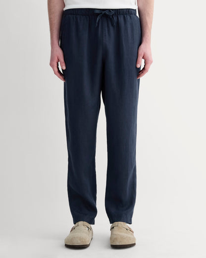 The Linen Easy Pant | Navy
