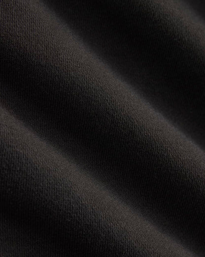 Luxe Fleece Crew Pullover | Black