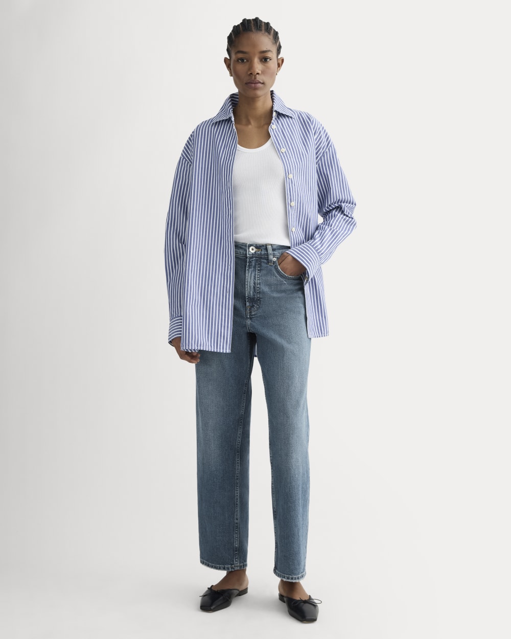 The Way-High® Jean 2.0 | Washed Indigo | 27.5” Inseam