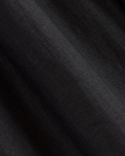 The Linen Way-High® Drape Pant  | Black