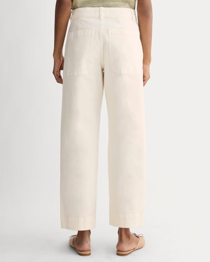 The Utility Straight-Leg Pant | Bone | 26.5" Inseam