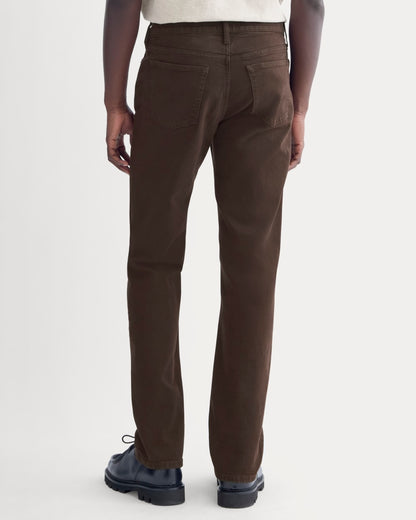 The Organic Cotton Straight-Leg Jean | Coffee Bean