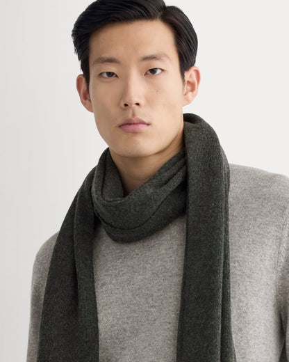 The Cabin Scarf | Heathered Soot
