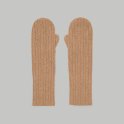 The Cashmere Mittens | Light Camel