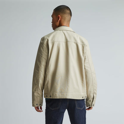 The Filled Canvas Jacket | Trench Coat Khaki