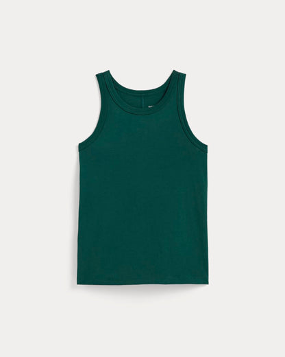 The Tank in Essential Cotton | Dark Sea