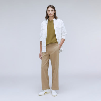 The Wide Leg Performance Chino | Ice