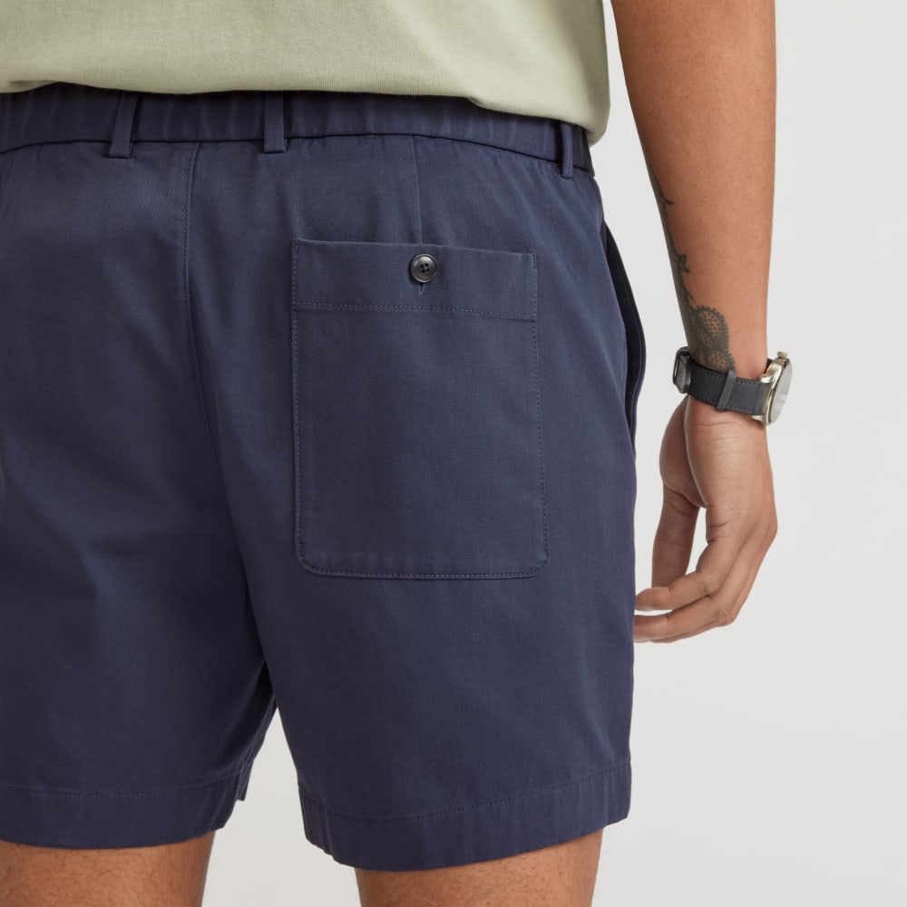 The Pull-On Performance Chino 5" Short | Deep Navy