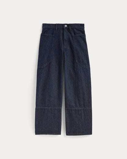 The Way-High® Gardener Cropped Jean | Dark Rinse