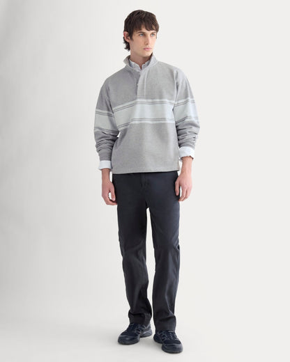 Off-Duty Terry Pullover | Vintage Heather Grey / Bone