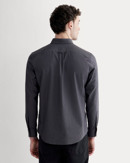 The Slim Oxford Shirt | Slate Grey | Standard