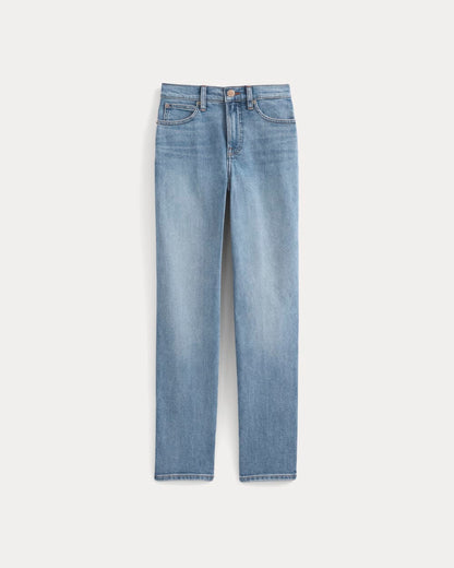 High-Rise Cigarette Jean | Medium Blue