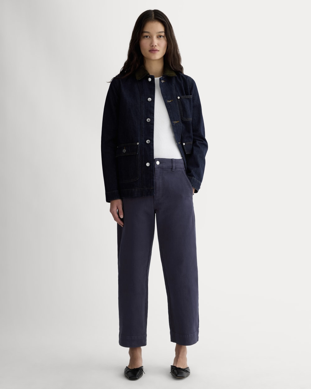 The Utility Straight-Leg Pant | Navy | 26.5" Inseam
