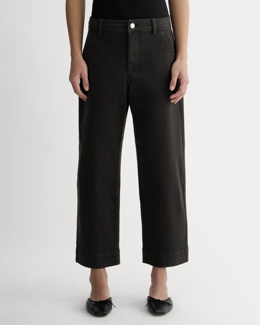The Utility Straight-Leg Pant | Black | 28.5" Inseam