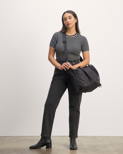 The ReNew Transit 3-Way Tote | Black