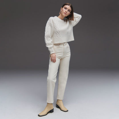 The Original Cheeky® Jean | Ecru | 26.5" Inseam