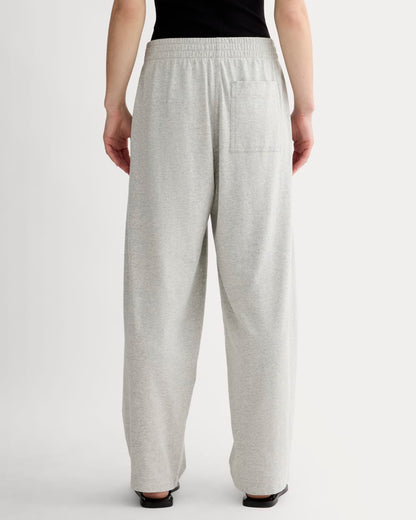 The Off-Duty Barrel Pant | Pale Heather Grey