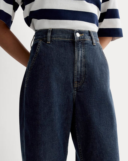 The Way-High® Twist Curve Jean | Indigo Rinse