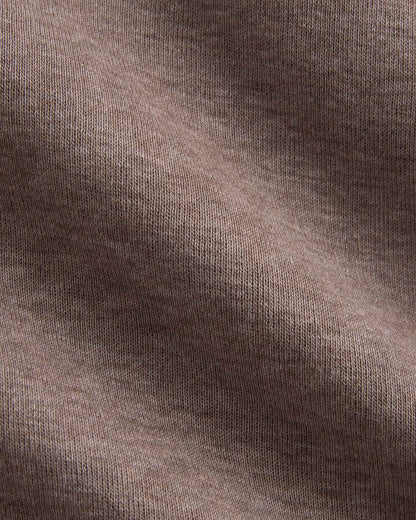 Tissue Short-Sleeve V-Neck Top | Heathered Chocolate Chip