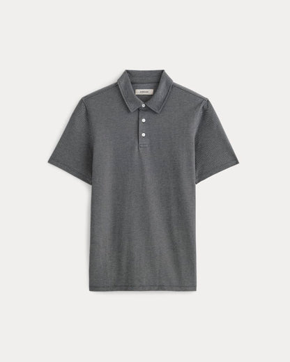 The Startup Polo | Black Chambray
