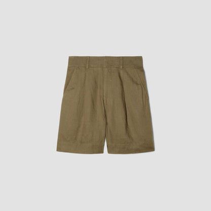The Linen Way-High® Drape Short | Kalamata