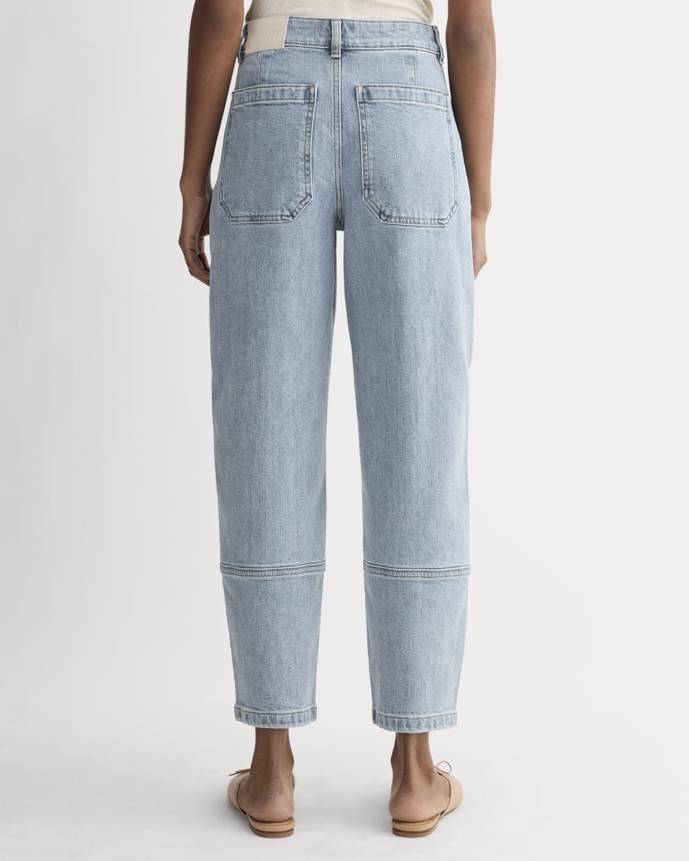The Utility Barrel Jean | Light Indigo | Regular