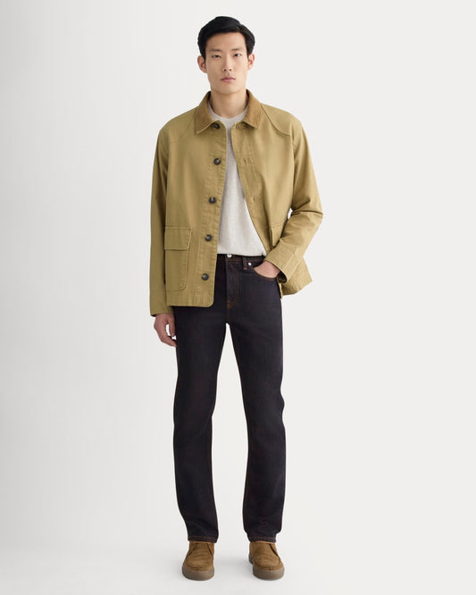 The Organic Cotton Straight-Leg Jean | Pure Blue