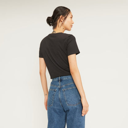 The Organic Cotton Crew Tee | Black
