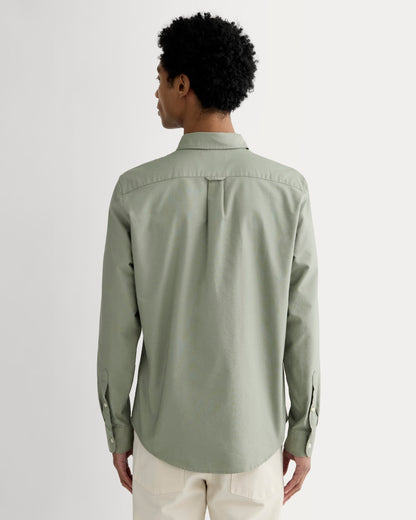 The Slim Oxford Shirt | Sage Green | Tall