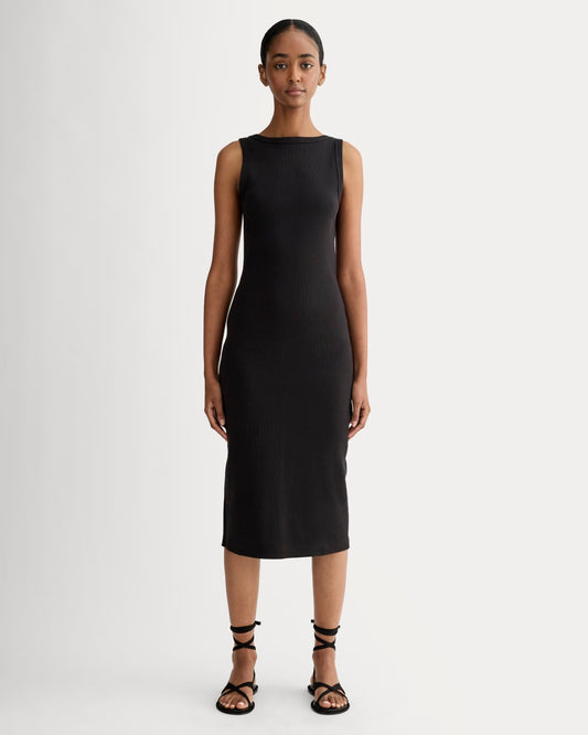 The Selfie Tank Dress | Black