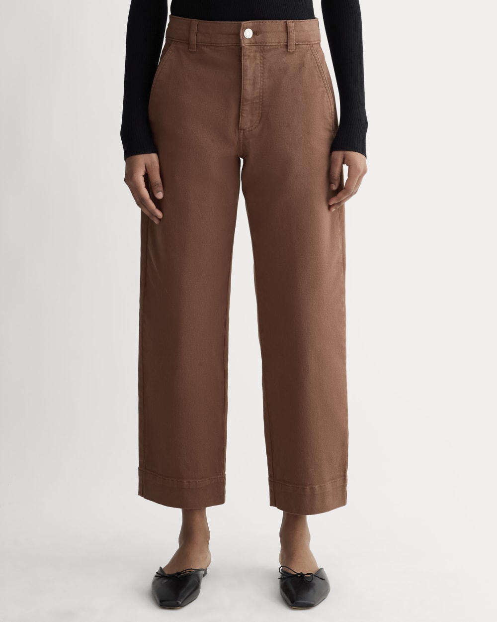 The Utility Straight-Leg Pant | Rosewood | 26.5" Inseam