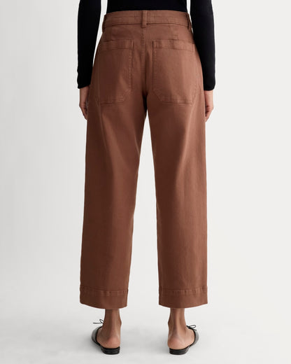 The Utility Straight-Leg Pant | Rosewood | 26.5" Inseam
