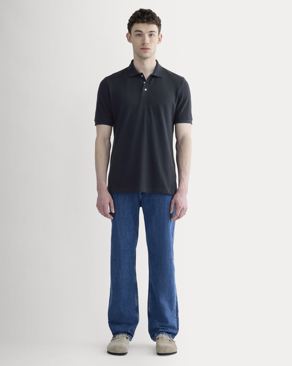 The Pique Polo | Deep Navy