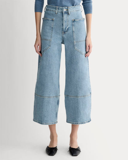The Way-High® Gardener Cropped Jean | Shallow Beach