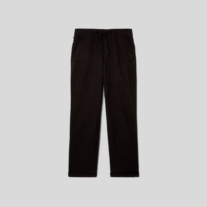 The Canvas Organic Cotton Drawstring Pant | Black